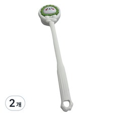 Allode Ryan 搓澡身體刷, 2個, 1入, TYPE02 白綠色