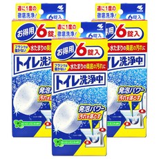 小林製藥 廁所清潔發泡錠, 有效除菌, 去除汙垢, 150g, 3盒