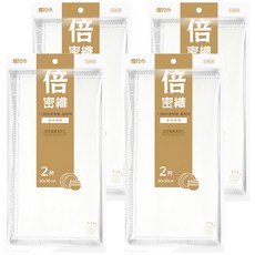 金獎 加厚植纖清潔巾 - 耐用 吸水速乾 居家清潔必備, 4包, 2條