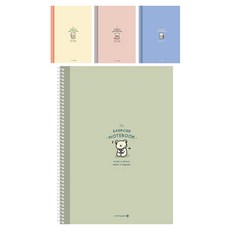 morning glory 4500 A4 練習本, 隨機出貨, 4個