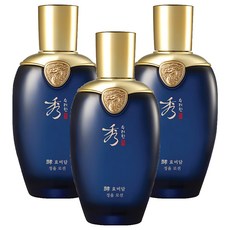 Sooryehan 秀雅韓 男用酵撫紋保濕乳液, 130ml, 3個
