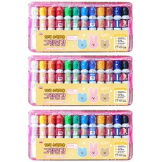 年輕的藝術色彩粉紅色 3p, 12 種顏色