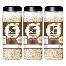 冰箱燕麥片, 600g, 3罐