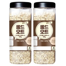 冰箱燕麥片, 600g, 2罐