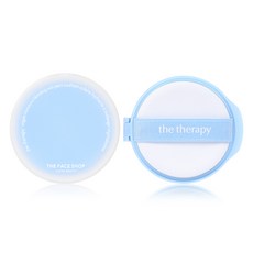 THE FACE SHOP 菲詩小舖 The Therapy保濕防曬氣墊 補充裝氣墊組 14g+替換蕊14g SPF50 PA++++, 1組