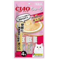 INABA CIAO 啾嚕 腎臟保健配方 肉泥, 鮪魚, 56g, 1袋