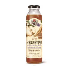 백설 리얼 배도라지청, 310ml, 6개