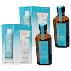 MOROCCANOIL 摩洛哥優油 + 優油超輕感版保濕洗髮露 + 優油超輕感版保濕護髮劑套裝, 100ml, 2組