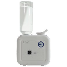 비플랫 터치형 UV 가습기, BFU-002WN, 화이트 + 투명
