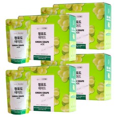 카페베네 청포도에이드 파우치음료, 190ml, 40개