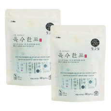 강고집 육수한포, 2개, 80g