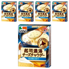 VONO 醇緻原味起司濃湯, 三種歐洲進口起司, 濃郁滑順, 3入, 54g, 5盒