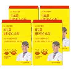 닥터루템 정품 리포좀 비타민C 분말스틱, 30회분, 4개
