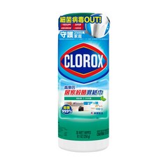 CLOROX 高樂氏 居家殺菌濕紙巾 居家清潔 殺菌99.9%, 35片, 1罐