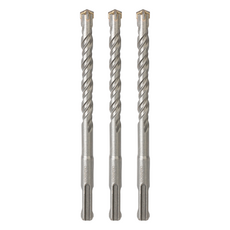 WORKPRO SDS鑽頭 4刃 12 x 210 mm WP40311, 3個