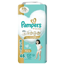 Pampers 幫寶適 日本境內版 尿布 褲型 12~22kg, XL, 46片