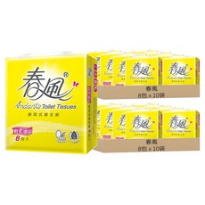 春風 輕柔細緻抽取衛生紙 100張, 8包, 20袋
