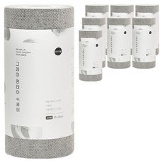 디어커스 원데이 수세미, 그레이, 60개, 8개