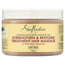 Shea Moisture 牙買加黑蓖麻油修護髮膜, 1個, 326g