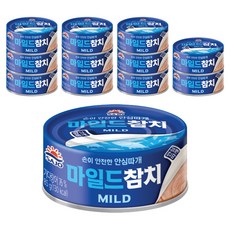 사조 마일드 참치 안심따개, 85g, 12개
