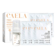 女性私密處清潔慕斯+女性私密處清潔濕紙巾 5片組, 30ml, 1組