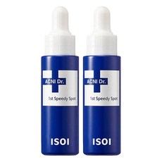 아이소이 아크니 닥터 퍼스트 스피디 스팟 앰플, 20ml, 2개