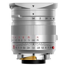티티아티산 35mm F1.4 ASPH 라이카 M마운트 렌즈, 실버