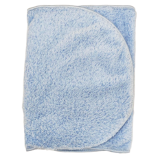 MAOUP 毛起來 速乾超吸水 軟綿綿柔膚手套毛巾, 嬰兒藍, 1條