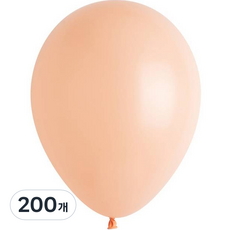 셈퍼텍스 풍선 13cm, 파스텔메이트 멜론, 200개