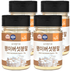 Tojongherb 金針菇粉, 4個, 70g