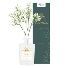 Youmell 滿天星系列擴香瓶, 500ml, Lemon Verbena, 1瓶