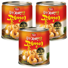 동원 자연산 골뱅이 통조림, 230g, 3개