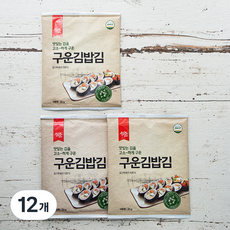 김이가 구운김밥김, 30g, 1개입, 12개