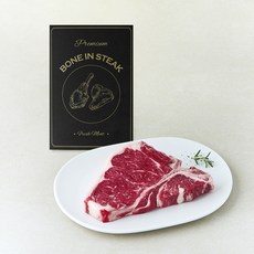 미국산 엘본 스테이크 (냉장), 1개, 500g