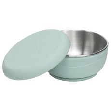 PICABOO 布咔寶 學習餐碗 304食品級不鏽鋼 耐熱 台灣製造 500ML, 綠色, 1個