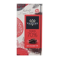 義大利 VANINI 70%黑巧克力, 100g, 1個