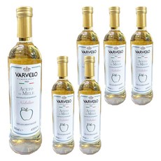 VARVELLO 瓦維羅 金標蘋果醋, 500ml, 6瓶