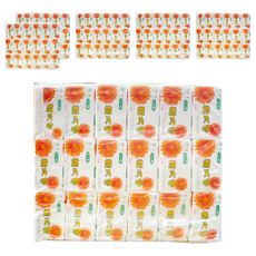 百吉牌 輕巧抽抽取式衛生紙 120抽, 18包, 6袋