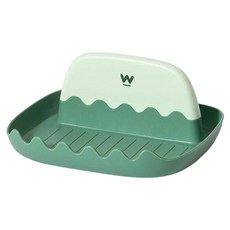 布丁風 雙色家用鍋鏟架 鍋蓋架 湯勺 筷子, 綠, 1個