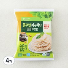 풀무원 지구식단 식물성 얇 두유면, 150g, 4개