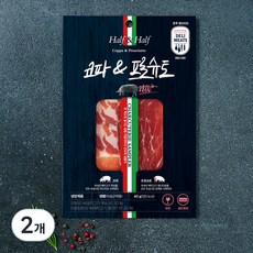 존쿡델리미트 샤퀴테리 샘플러 코파 & 프로슈토, 40g, 2개