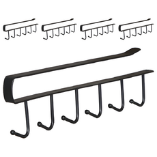 minono 米諾諾 櫥櫃隔板六聯鉤 27 x 1.3 x 7cm, 112789, 5個
