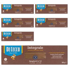 데체코 통밀 스파게티면, 500g, 6개