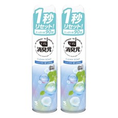 KOBAYASHI 小林製藥 消臭元 浴廁芳香噴霧, 柔軟皂香, 280ml, 2瓶