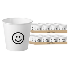 Tamsaa 笑臉圖案紙杯 178ml, 500個, 2組
