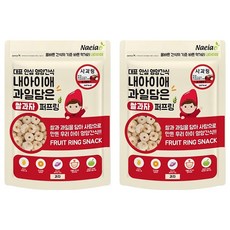 Naeiae 幼兒圈圈餅, 蘋果, 30g, 2包