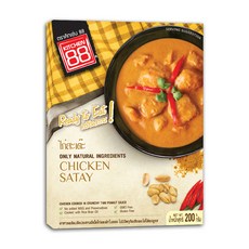 KITCHEN 88 泰式沙嗲雞即食調理包 天然食材, 200g, 1盒