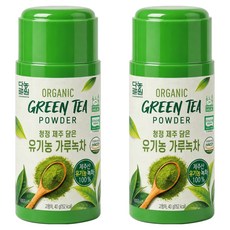 다농원 청정 제주 담은 유기농 가루녹차, 40g, 1개입, 2개