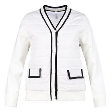 luxgolf 女款針織拼接防風鴨絨夾克 LB4W804W