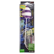 SAME 莎美 極光太刀天亞 220g 夜光紫色, 雙鈎60號, 1個